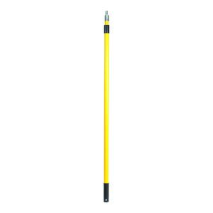 Ace Large Twist Telescopic Extension Pole Yellow and Black 1.2-2.4m